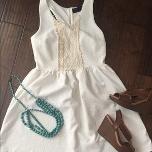 Spring white dress!